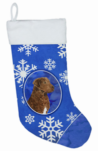 Holiday Dog on Christmas Stocking - 705332020473 Holiday Dog on Christmas Stocking - 705332020473