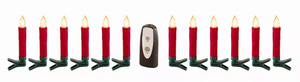 LED Clip On Taper Candle (Set of 24) 4.5"H Plastic - 746427736480 LED Clip On Taper Candle (Set of 24) 4.5"H Plastic - 746427736480