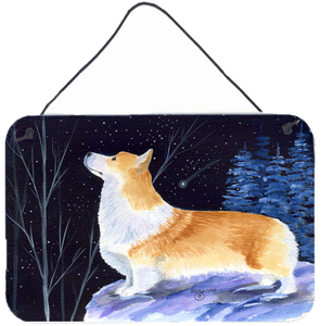 Starry Night Dog Art Wall or Door Hanging Prints - 615872611331 Starry Night Dog Art Wall or Door Hanging Prints - 615872611331