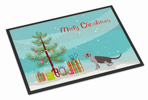 Christmas Tree Cat Art Mat - 194030405345 Christmas Tree Cat Art Mat - 194030405345