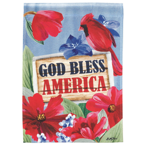 God Bless America Bird Flowers - 603799499569 God Bless America Bird Flowers - 603799499569