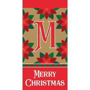 Merry Christmas Monogram Mini Flag - 603799837385 Merry Christmas Monogram Mini Flag - 603799837385