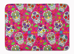 Day of the Dead Machine Washable Memory Foam Mat - 638508643223