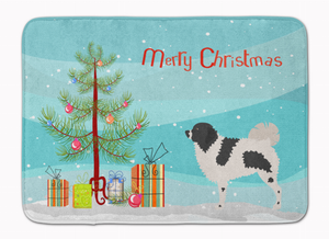 Merry Christmas Tree Dog Machine Washable Memory Foam Mat - 638508997852 Merry Christmas Tree Dog Machine Washable Memory Foam Mat - 638508997852