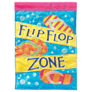 Flip Flop Zone Flag Poly - 603799484060 Flip Flop Zone Flag Poly - 603799484060