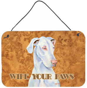 Wipe your Paws Wall or Door Hanging Prints - 615872790937 Wipe your Paws Wall or Door Hanging Prints - 615872790937