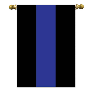 Thin Line Police Garden Flag - 787011017660 Thin Line Police Garden Flag - 787011017660