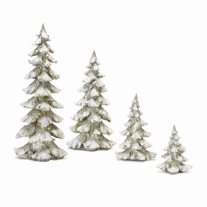 Tree (Set of 4) 6.5"H, 9"H, 13.25"H, 18"H Resin - 746427840040 Tree (Set of 4) 6.5"H, 9"H, 13.25"H, 18"H Resin - 746427840040