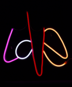 Love LED Neon Sign - Multi Color - 850009997302 Love LED Neon Sign - Multi Color - 850009997302