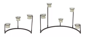 Multi-Level Votive Candle Holder Stand (Set of 4) 12"H, 8.25"H Metal/Glass - 746427569262 Multi-Level Votive Candle Holder Stand (Set of 4) 12"H, 8.25"H Metal/Glass - 746427569262