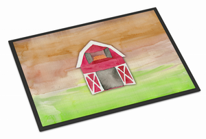 Western Watercolor Indoor or Outdoor Mat - 638508847577 Western Watercolor Indoor or Outdoor Mat - 638508847577