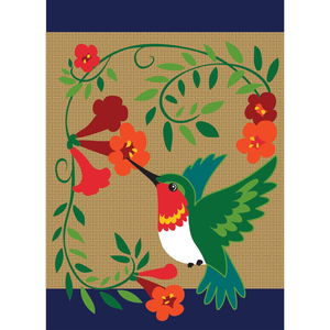 Garden Hummingbird Blap Flag - 603799420976 Garden Hummingbird Blap Flag - 603799420976
