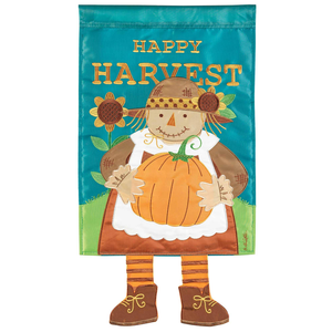 Fall Scarecrow Flag Garden Applique - 603799589758 Fall Scarecrow Flag Garden Applique - 603799589758
