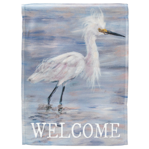 Egret Print Flag - 603799501316 Egret Print Flag - 603799501316