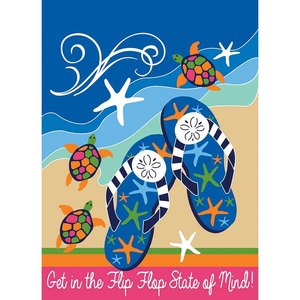 Garden Flip Flop Livin- Get In Flag - 603799294348 Garden Flip Flop Livin- Get In Flag - 603799294348