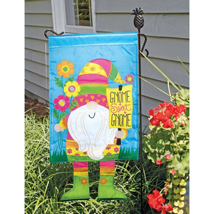 Welcome Gnome Crazy Leg Flag - 603799026642 Welcome Gnome Crazy Leg Flag - 603799026642