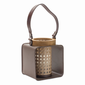 Candle Holder 6.25"L x 7.25"H Iron/Wood - 746427859103 Candle Holder 6.25"L x 7.25"H Iron/Wood - 746427859103