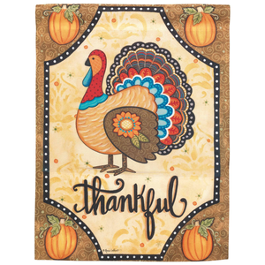 Turkey Thankful Print Flag - 603799438995 Turkey Thankful Print Flag - 603799438995