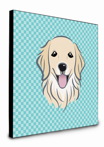 Checkerboard Design with Dog Wall or Door Hanging Prints - 194030232071 Checkerboard Design with Dog Wall or Door Hanging Prints - 194030232071
