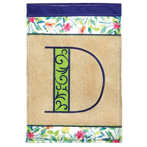 Flg Dapp Monogram D Spring Blap/Prt Garden - 603799026703