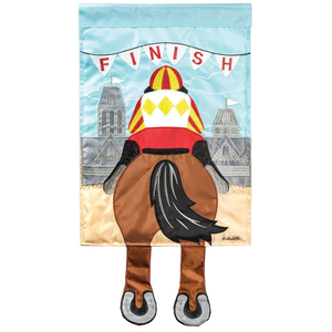 Jockey Finish Line Crazy Legs Flag - 603799484886 Jockey Finish Line Crazy Legs Flag - 603799484886