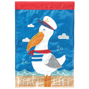 Pelican Beach Life Flag Poly - 603799484053 Pelican Beach Life Flag Poly - 603799484053