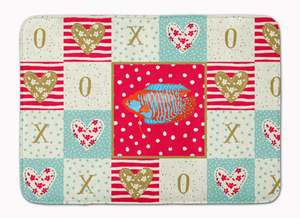 Fish XOXO Mat - 194030303887 Fish XOXO Mat - 194030303887