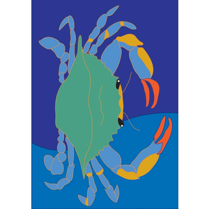 Garden Crab Flag - 787011014218 Garden Crab Flag - 787011014218
