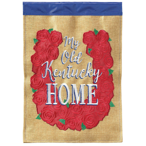 My Old Kentucky Home Horseshoe Flag - 603799484145 My Old Kentucky Home Horseshoe Flag - 603799484145