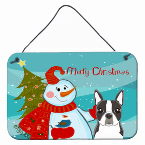 Snowman with Dog Art Wall or Door Hanging Prints - 638508132185 Snowman with Dog Art Wall or Door Hanging Prints - 638508132185