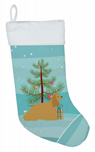 Christmas Tree and Dog on Christmas Stocking - 194030052099 Christmas Tree and Dog on Christmas Stocking - 194030052099