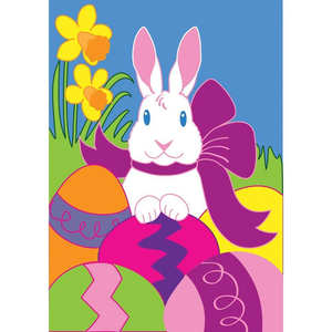 Easter Bunny Garden Flag - 787011015901 Easter Bunny Garden Flag - 787011015901