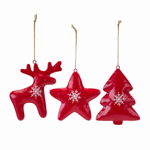 Tree/Star/Deer Ornament (Set of 12) 5.25"H, 6"H, 6"H Iron - 746427834490 Tree/Star/Deer Ornament (Set of 12) 5.25"H, 6"H, 6"H Iron - 746427834490