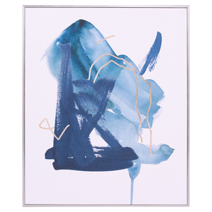 Indigo Collide II by Melissa Wang, Framed Wall Art - 193302887759 Indigo Collide II by Melissa Wang, Framed Wall Art - 193302887759