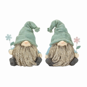 Gnome (Set of 4) 4"L x 5.25"H Resin - 746427854368 Gnome (Set of 4) 4"L x 5.25"H Resin - 746427854368