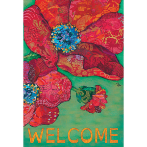 Welcome Poppy Flag - 603799477352 Welcome Poppy Flag - 603799477352