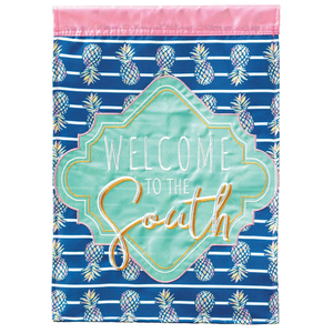Welcome To The South Pineapple Flag Garden - 603799485197 Welcome To The South Pineapple Flag Garden - 603799485197