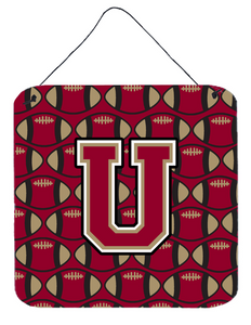 Monogram Letter Football Wall or Door Hanging Prints - 638508303783 Monogram Letter Football Wall or Door Hanging Prints - 638508303783