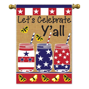 Garden Let's Celebrate Y'All Flag - 787011019039 Garden Let's Celebrate Y'All Flag - 787011019039