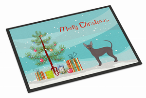 Christmas Tree Dog Art Indoor or Outdoor Mat - 194030023679 Christmas Tree Dog Art Indoor or Outdoor Mat - 194030023679