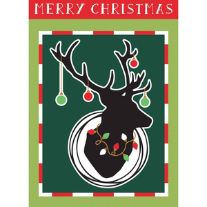 Christmas Deer Garden Flag - 603799871907 Christmas Deer Garden Flag - 603799871907