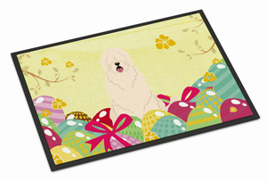 Easter Eggs Dog Art Indoor or Outdoor Mat - 638508776013 Easter Eggs Dog Art Indoor or Outdoor Mat - 638508776013