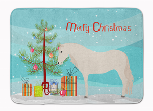 Horse Christmas Machine Washable Memory Foam Mat - 652259131747 Horse Christmas Machine Washable Memory Foam Mat - 652259131747