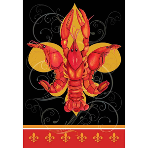 Garden, Crawfish Fleur De Lis - 787011087052 Garden, Crawfish Fleur De Lis - 787011087052