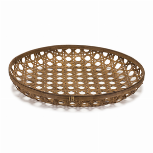 Tray 26"D x 4"H Bamboo - 746427853378 Tray 26"D x 4"H Bamboo - 746427853378