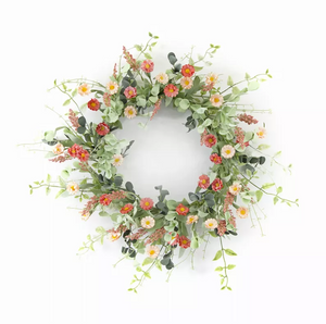Mini Daisy Wreath 24"D EVA/Plastic - 746427782357 Mini Daisy Wreath 24"D EVA/Plastic - 746427782357