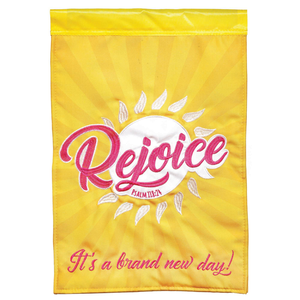 Flag Dapp Rejoice Ps 118:24 Poly/Prt Grd - 603799975957 Flag Dapp Rejoice Ps 118:24 Poly/Prt Grd - 603799975957