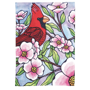 Cardinal Dogwood Blooms Print Garden Flag - 603799028288 Cardinal Dogwood Blooms Print Garden Flag - 603799028288