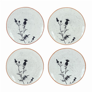 Plate (Set of 4) 8"D Ceramic - 746427854023 Plate (Set of 4) 8"D Ceramic - 746427854023
