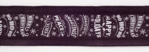 4" X 10 Yds. (3 Rolls) Wired Polyester - 746427615969 4" X 10 Yds. (3 Rolls) Wired Polyester - 746427615969